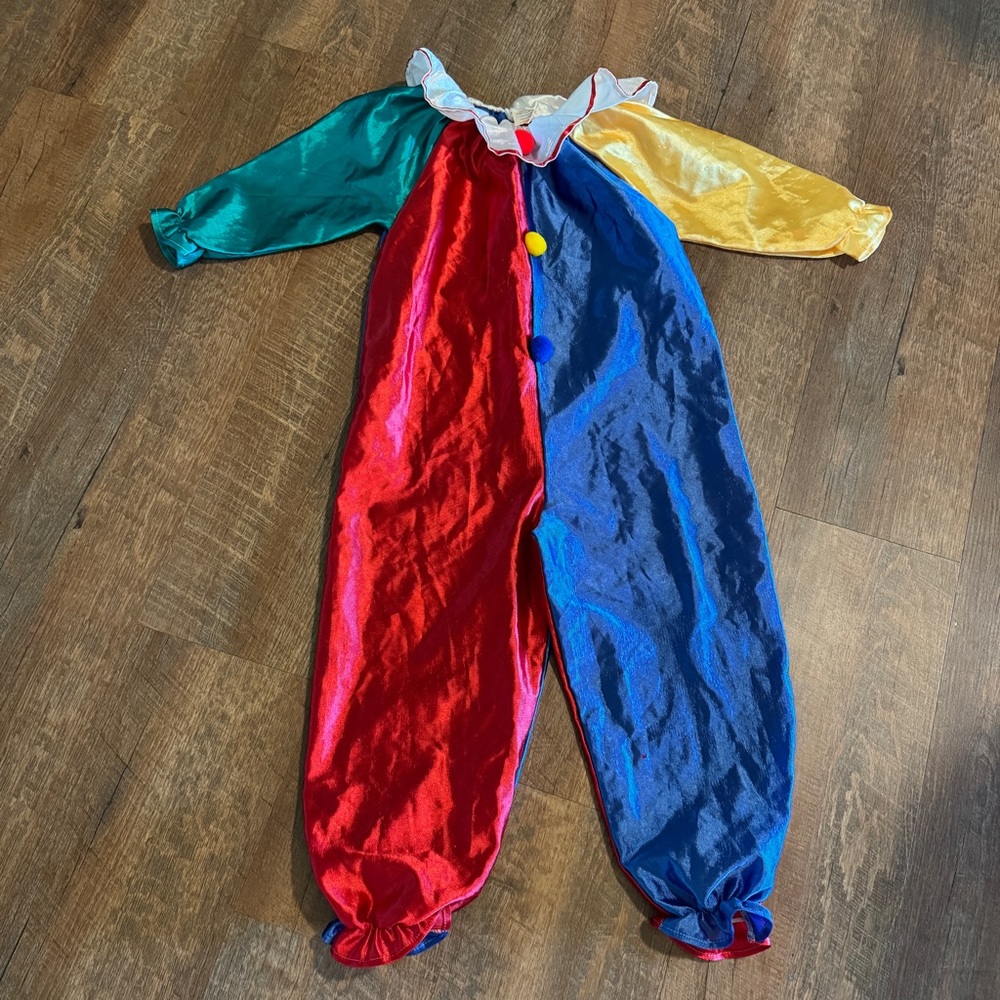Colorful Clown Costume for Kids